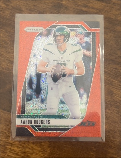 2024 Panini Prizm #222 Aaron Rodgers — front