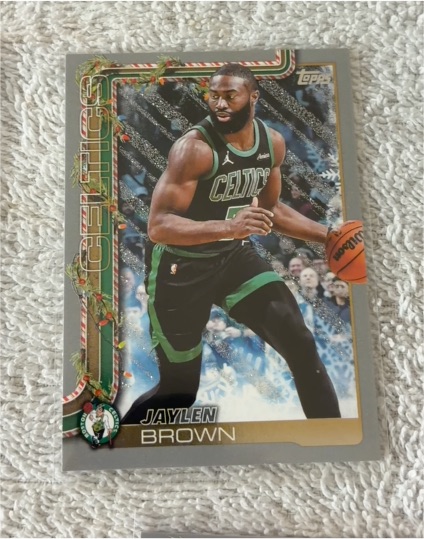 2025-26 Topps Holiday #H2 Jaylen Brown — front