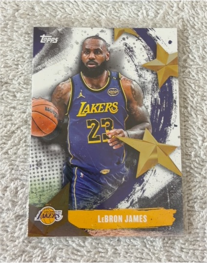 2025-26 Topps Stars of the NBA #SA-6 LeBron James — front