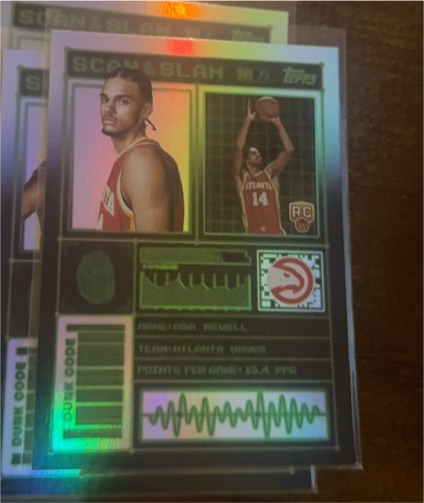 2025-26 Topps Scan & Slam #SS-48 Asa Newell — front