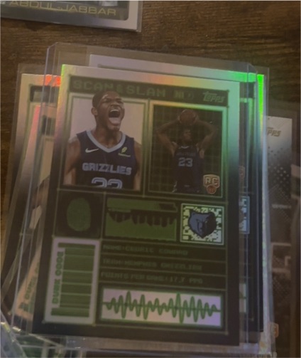 2025-26 Topps Scan & Slam #SS-36 Cedric Coward — front