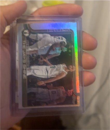 2023 Panini The Jays Shine Jayson Tatum #TS-1 — front