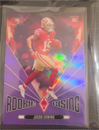2024 Panini Phoenix #RR-JCG Jacob Cowing Rookie Rising — front