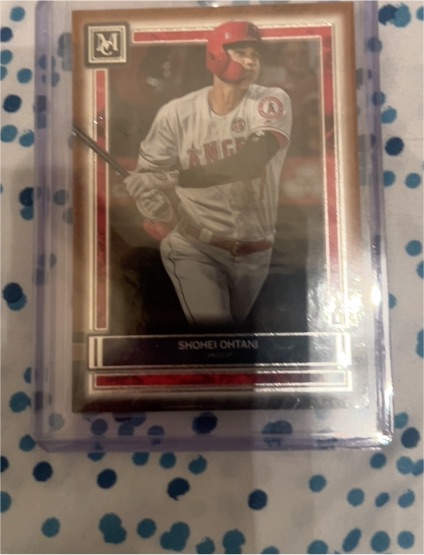2020 Topps Museum Collection #91 Shohei Ohtani — front