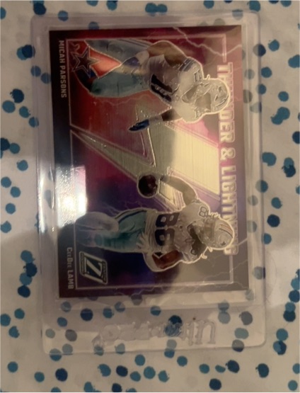 2023 Panini Zenith Thunder & Lightning #TL-MP Micah Parsons — front