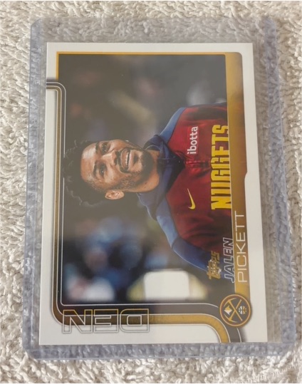 2025 Topps #DEN Jalen Pickett — front