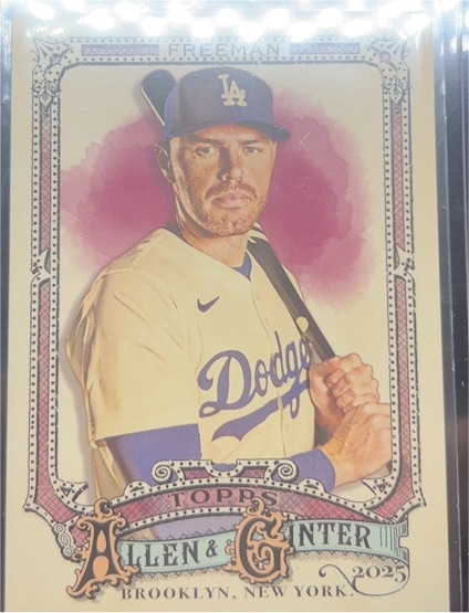 2025 Topps Allen & Ginter #69 Freddie Freeman — front