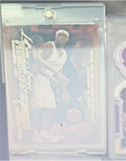 2003 Upper Deck LeBron James Freshman Season #35 — front