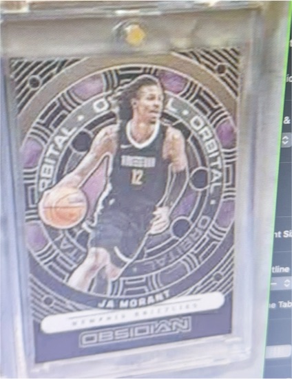 2023-24 Panini Obsidian Orbital Ja Morant — front