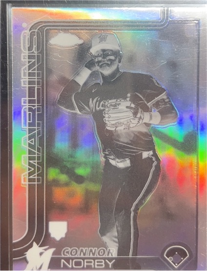 2025 Topps Chrome #199 Connor Norby — front