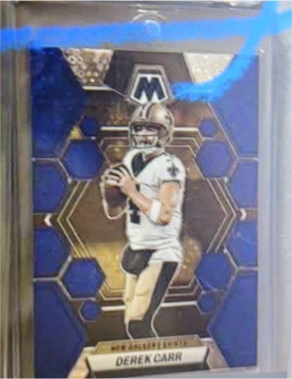 2022 Panini Mosaic Derek Carr — front