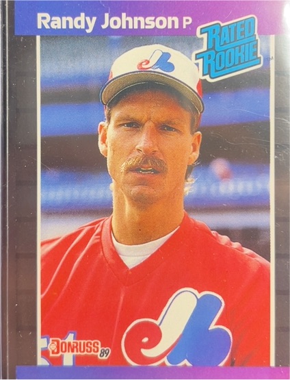 1989 Donruss #42 Randy Johnson — front