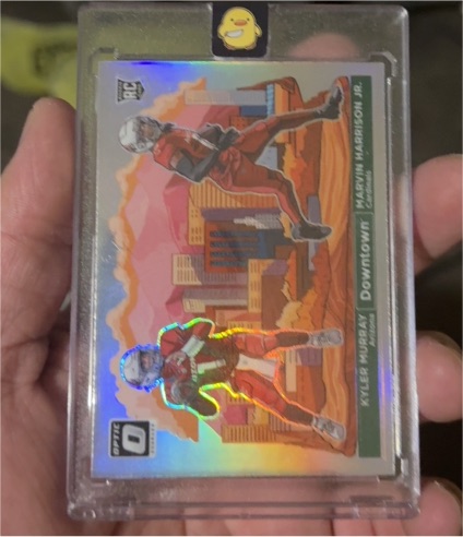 2024 Panini Donruss Optic Downtown Duos #15 Kyler Murray, Marvin Harrison Jr. — front