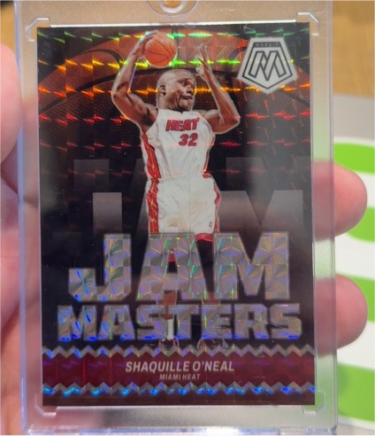 2023-24 Panini Mosaic #6 Shaquille O'Neal Jam Masters Miami Heat — front