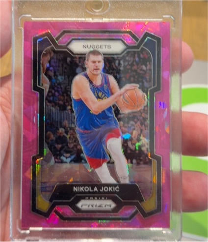 2023-24 Panini Prizm #17 Nikola Jokic — front
