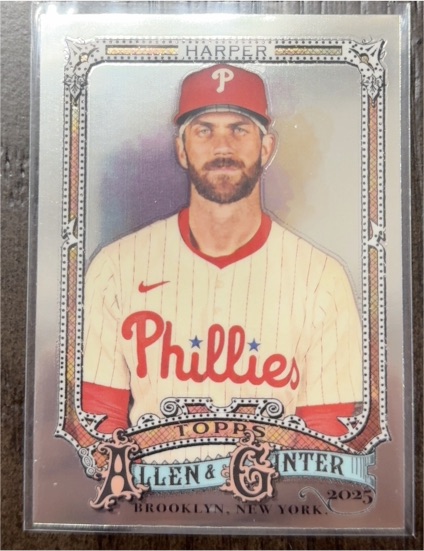2025 Topps Allen & Ginter #146 Bryce Harper — front