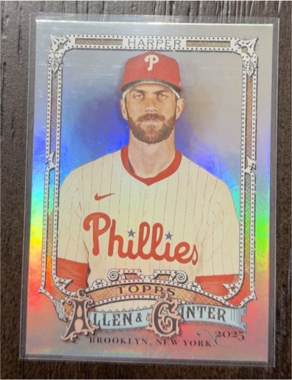2025 Topps Allen & Ginter #146 Bryce Harper — front