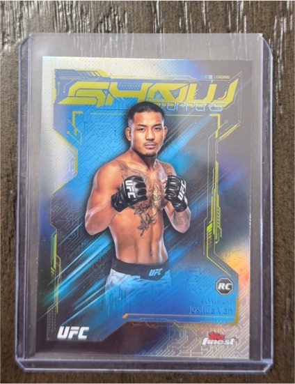 2025 Topps Finest UFC Showstoppers #SS-12 Joshua Van — front
