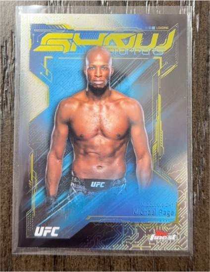 2025 Topps Finest UFC #SS-25 Michael Page — front