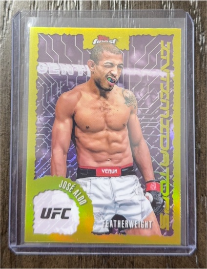 2025 Topps Finest UFC Intimidators #IT-23 Jose Aldo — front