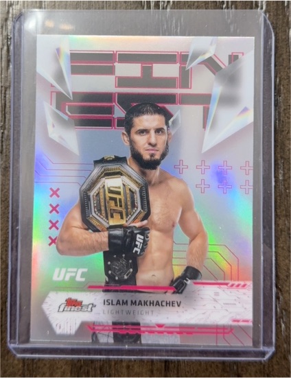 2025 Topps Finest UFC #177 Islam Makhachev — front