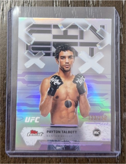 2025 Topps Finest UFC #74 Payton Talbott — front