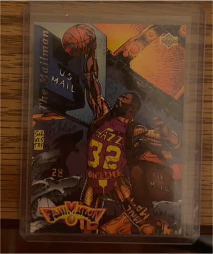 1992-93 Upper Deck Fanimation #508 Karl Malone — front