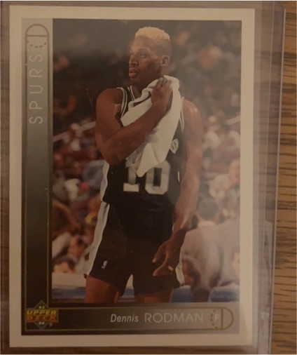 1993-94 Upper Deck #396 Dennis Rodman — front
