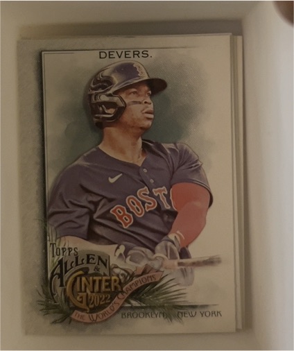 2022 Topps Allen and Ginter #46 Rafael Devers — front