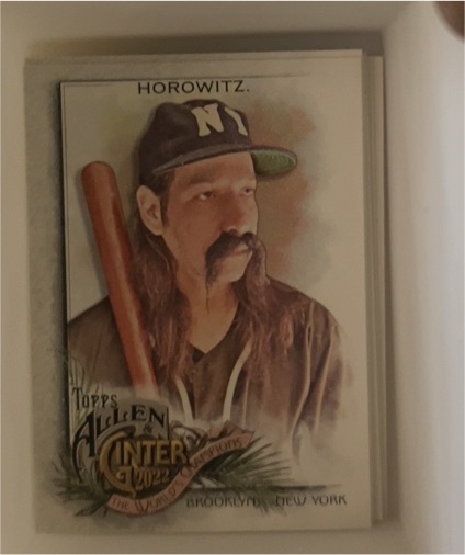 2022 Topps Allen & Ginter #206 Benny Horowitz — front