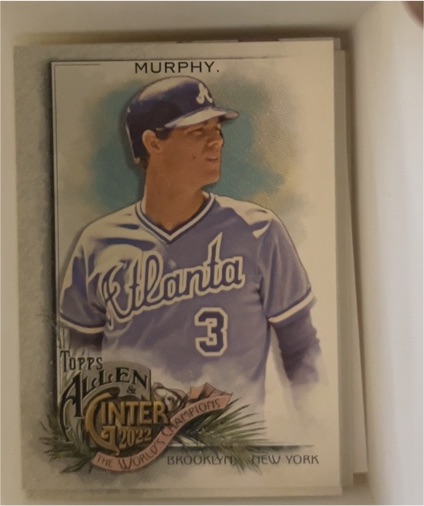 2022 Topps Allen & Ginter #343 Dale Murphy — front