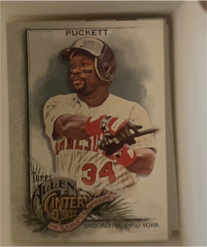 2022 Topps Allen & Ginter #94 Kirby Puckett — front