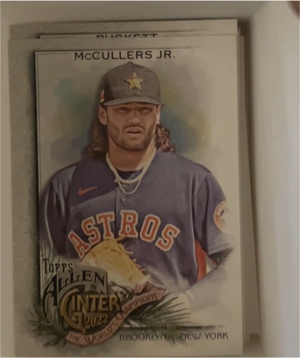 2022 Topps Allen & Ginter #244 Lance McCullers Jr. — front