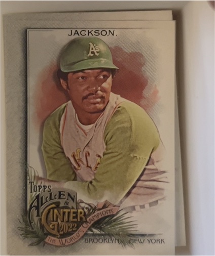 2022 Topps Allen & Ginter #5 Reggie Jackson — front