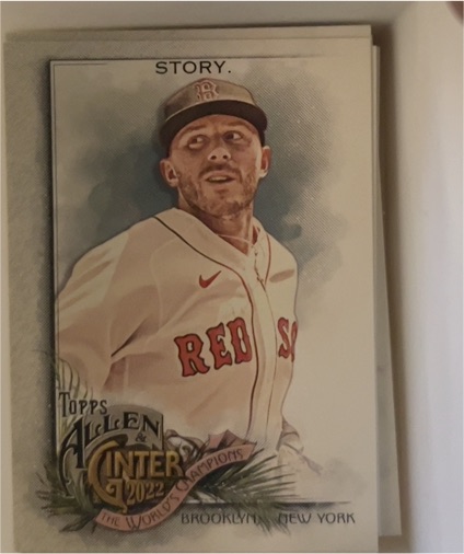 2022 Topps Allen & Ginter #118 Trevor Story — front