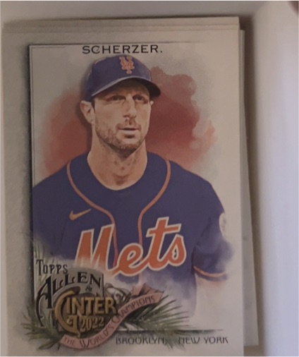 2022 Topps Allen & Ginter #132 Max Scherzer — front