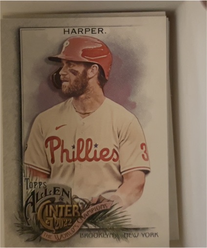 2022 Topps Allen & Ginter #16 Bryce Harper — front