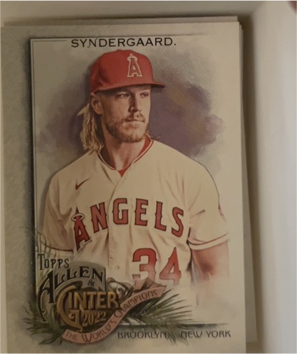 2022 Topps Allen & Ginter #237 Noah Syndergaard — front