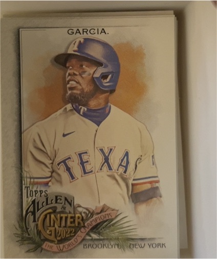 2022 Topps Allen & Ginter #270 Adolis Garcia — front