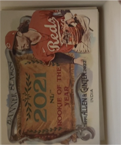 2022 Topps Allen & Ginter Banner Seasons #BS-12 Jonathan India — front