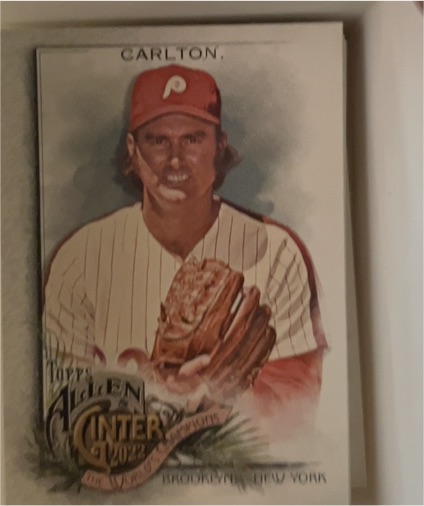 2022 Topps Allen & Ginter #101 Steve Carlton — front