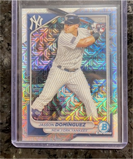 2024 Bowman Chrome #17 Jasson Dominguez — front