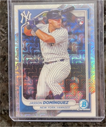 2024 Bowman Chrome #17 Jasson Dominguez — front