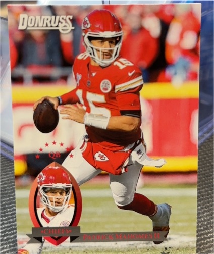 2025 Panini Donruss #21 Patrick Mahomes II Retro 1995 — front