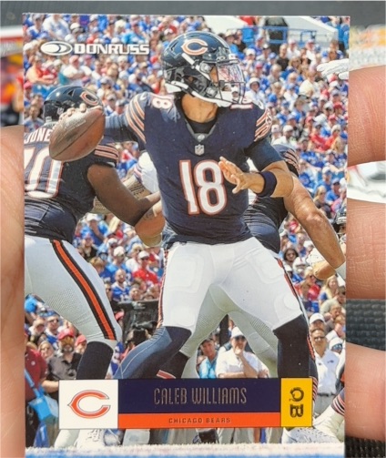 2025 Panini Donruss #R05-CBW Caleb Williams Retro 2005 Chicago Bears — front