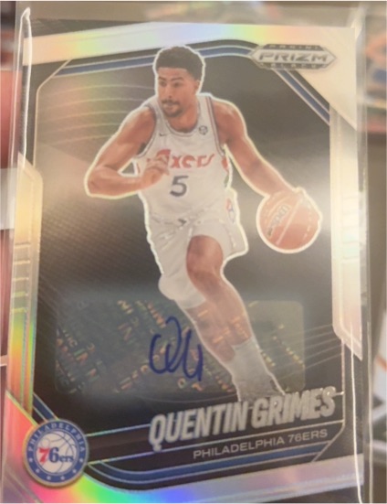 2024-25 Panini Prizm #63 Quentin Grimes — front