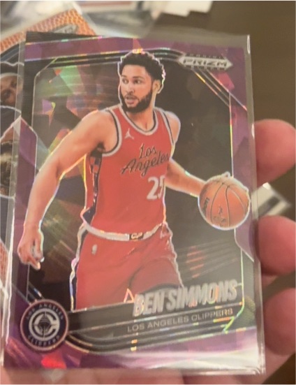 2024-25 Panini Prizm Black #153 Ben Simmons — front