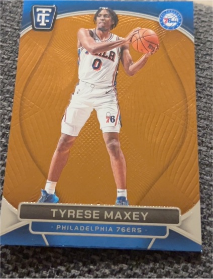 2024-25 Panini Totally Certified #72 Tyrese Maxey — front