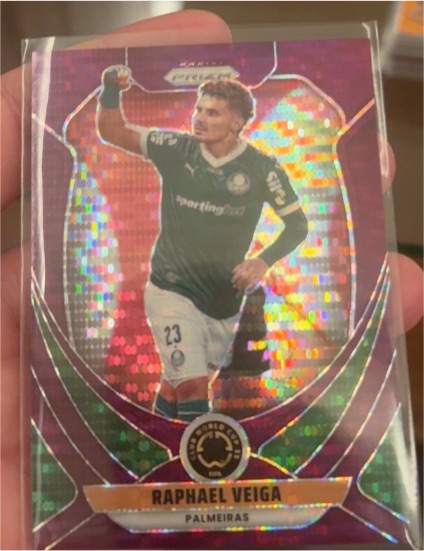 2025 Panini Prizm FIFA Club World Cup #154 Raphael Veiga — front