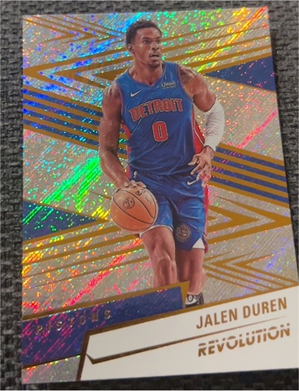 2024-25 Panini Revolution #47 Jalen Duren — front